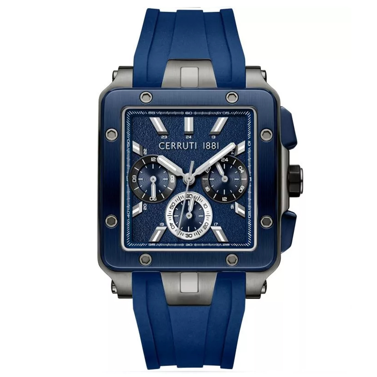 MONTRE CERRUTI HOMME M.FONCTION SILICONE